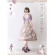 Cyans Qing Oil Painting Blooming Shade Short and Long One Piece(Leftovers/Full Payment Without Shipping)